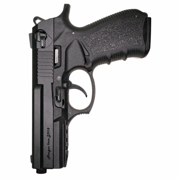 Non-gun 9mm Z2918 Semi Automatic Black Pistol