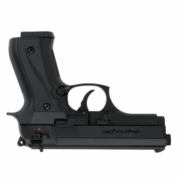 Non-gun 9mm E32011 Semi Automatic Black Pistol 2