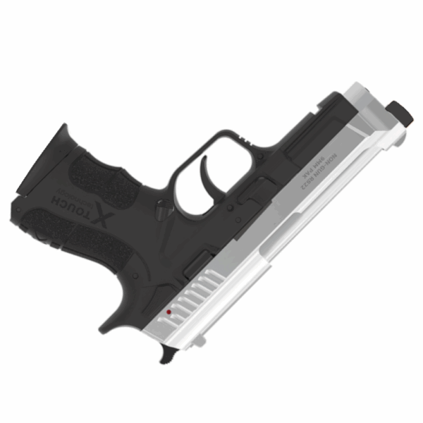 Non-gun 9mm Rs22 Nongun Italy Blank Front Firing Handgun 5