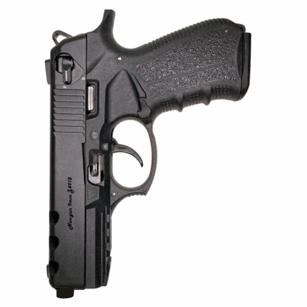 Non-gun 9mm Z4918 Semi Automatic Black Pistol
